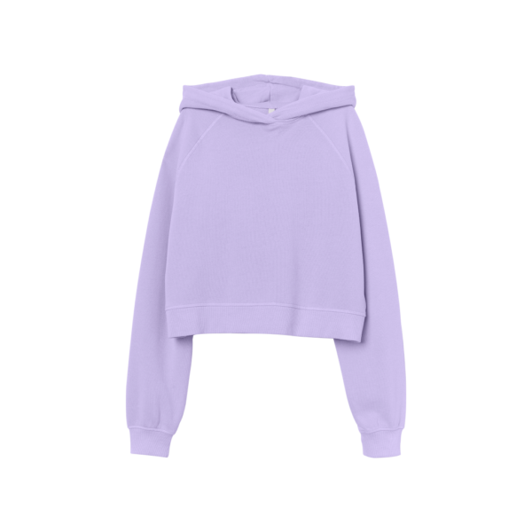 Pink Cropped Hoodie - Image 3